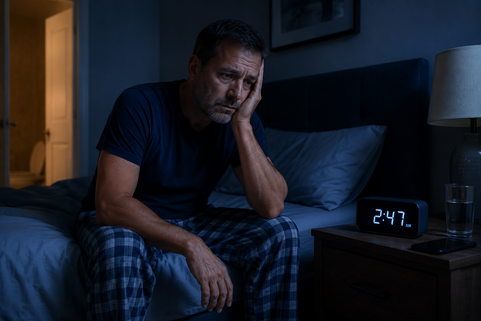 Why Do Men Over 40 Wake Up To Pee At Night?